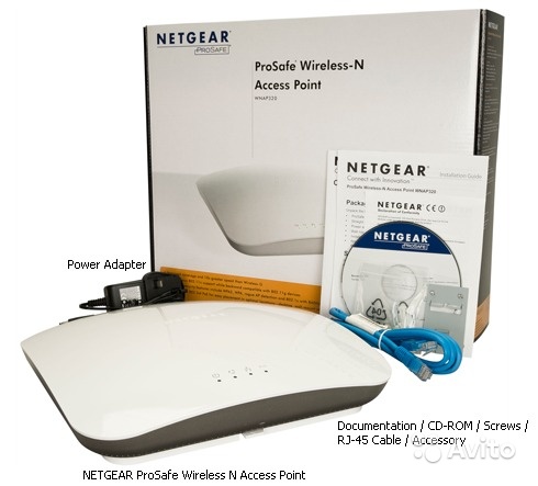 Точка доступа netgear wnap320-100PES в Москве. Фото 1