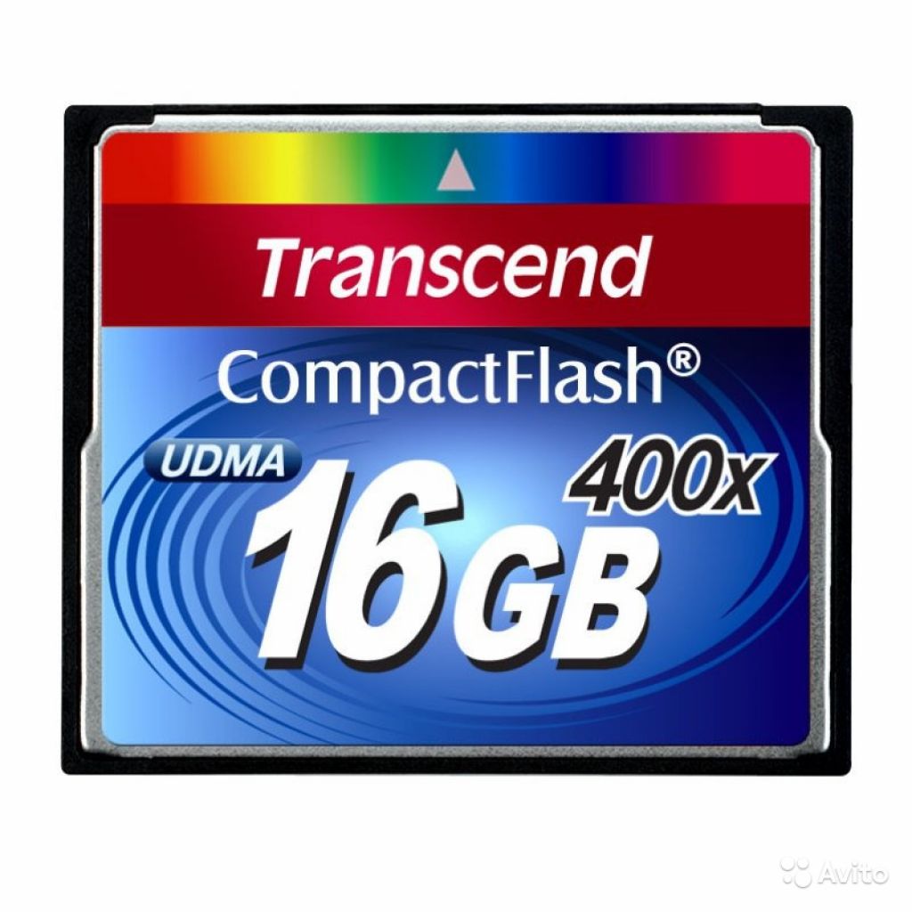 Transcend CF 16GB 400X в Москве. Фото 1