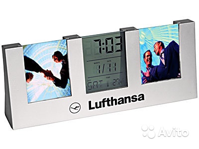 Фоторамки с часами, календарем и термометром в Москве. Фото 1