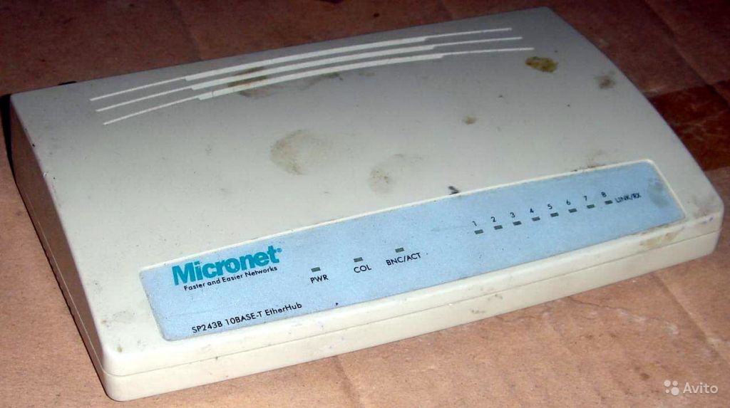 Комммутатор Micronet SP243B 10Mbit в Москве. Фото 1