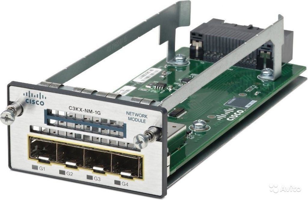 Модуль Cisco C3KX-NM-1G в Москве. Фото 1