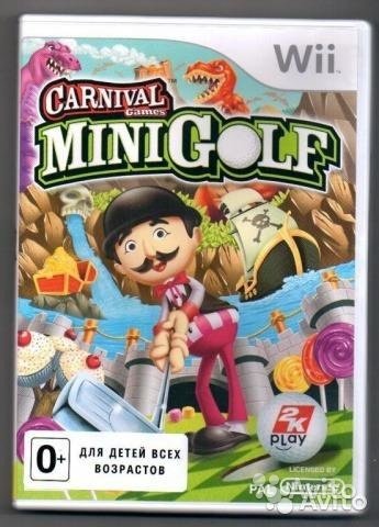 Nintendo Wii Carnival Games MiniGolf Golf в Москве. Фото 1