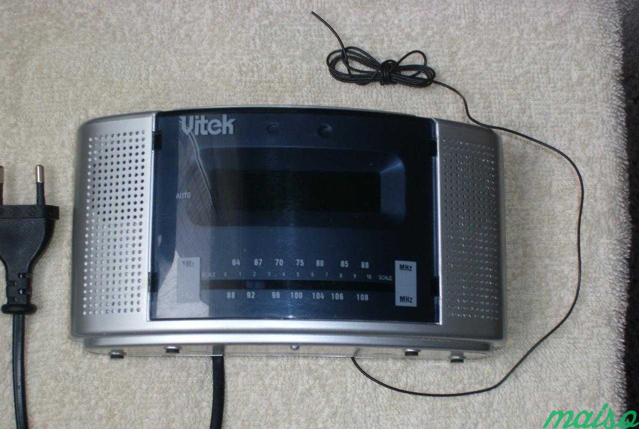 Радиочасы Vitek VT-3502 в Москве. Фото 1