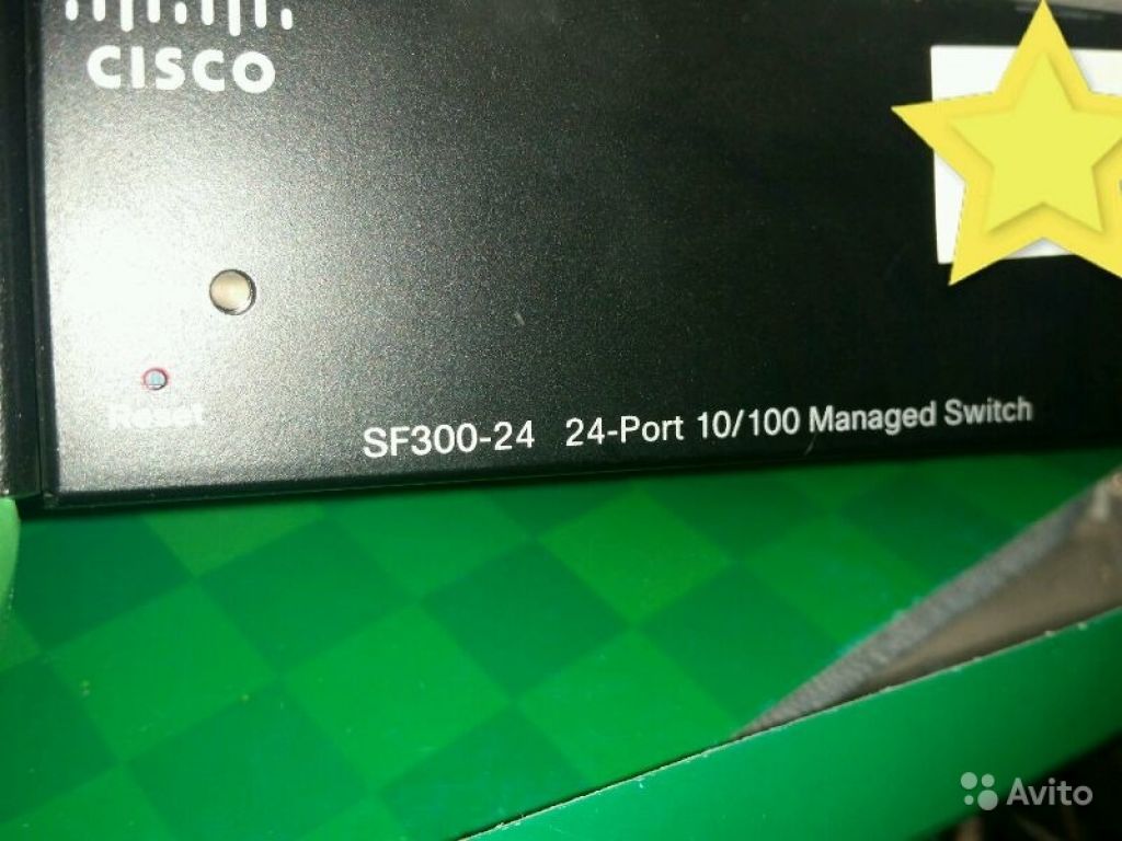 Коммутатор L3 Cisco SF300-24 в Москве. Фото 1