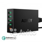Aukey PA-T15 на 5 Port USB Fast Quick Charge Qua в Москве. Фото 1