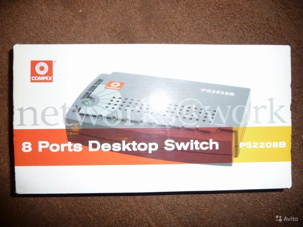 Коммутатор Compex Switch PS2208B-8 ports 10/100 в Москве. Фото 1