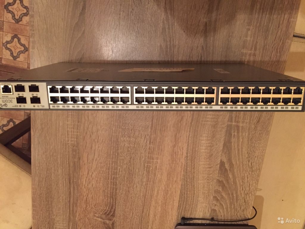 Свитч 3com baseline switch 2948- SFP Plus в Москве. Фото 1