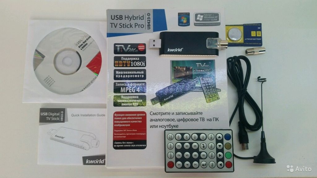 TV-тюнер USB Hybrid TV Stick Pro в Москве. Фото 1
