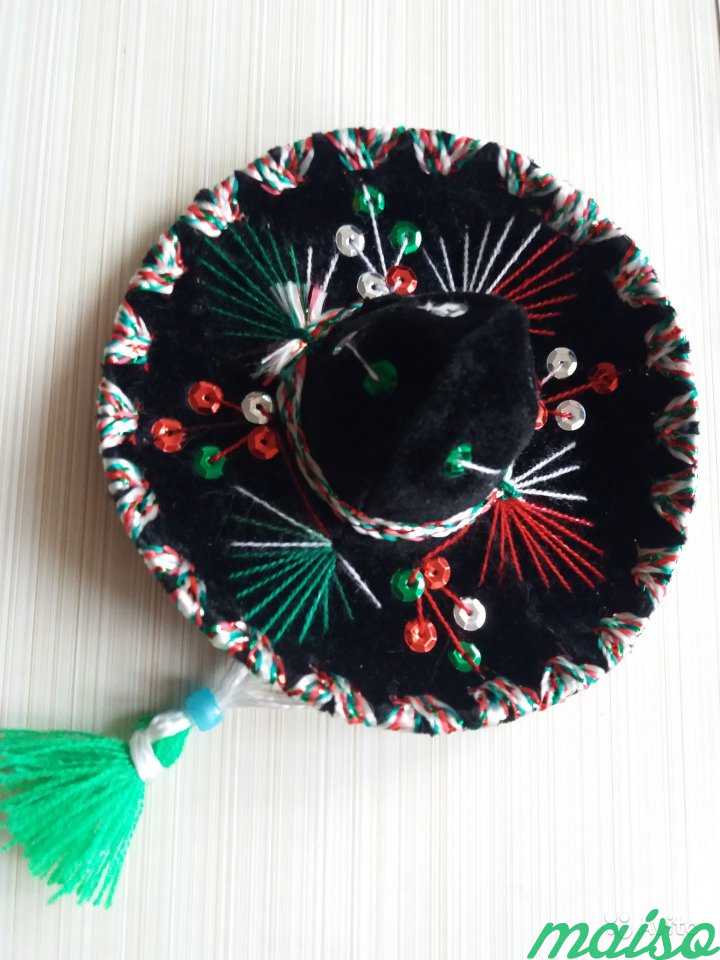 Декоративная мексиканская шляпа в Москве. Фото 1