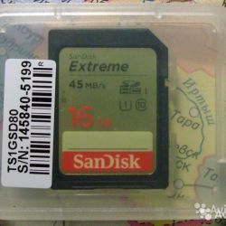 Карта памяти Sandisk Extreme