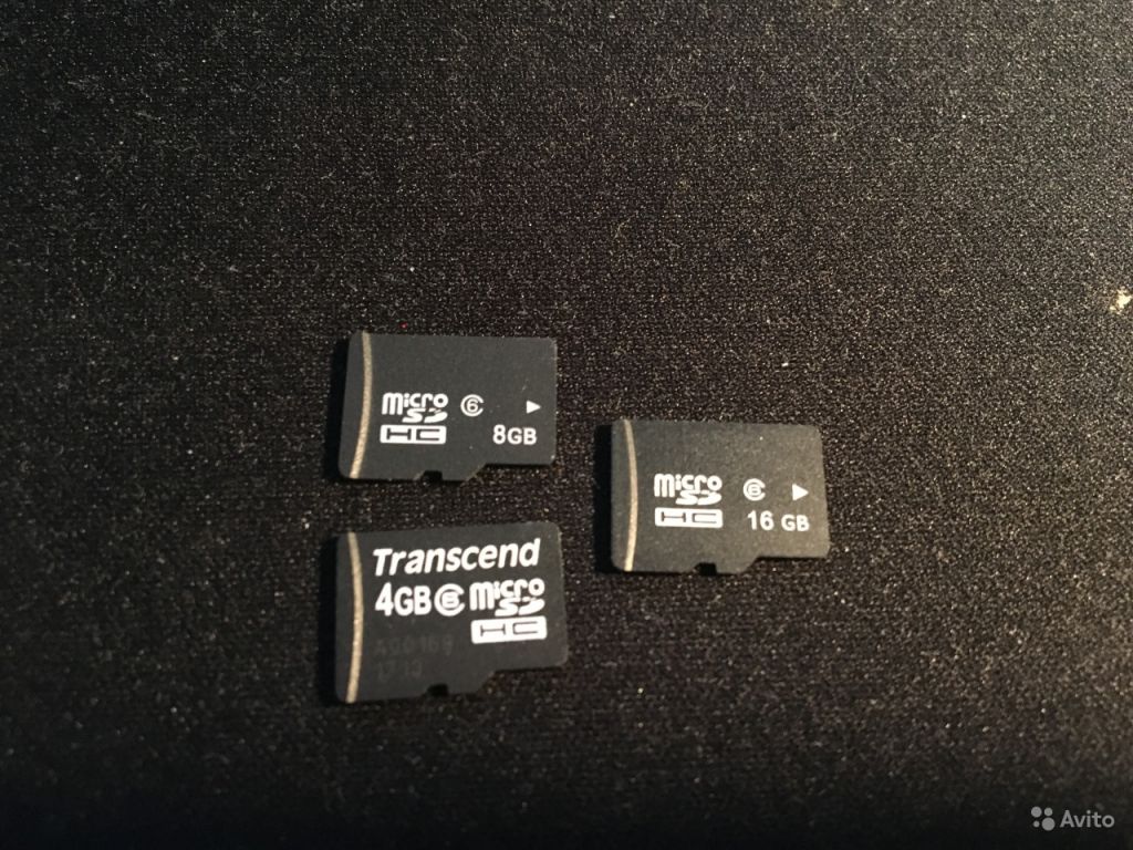Micro SD карты 4 Gb, 8 Gb, 16 Gb в Москве. Фото 1