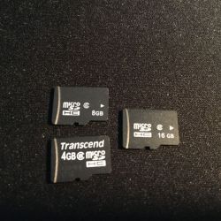 Micro SD карты 4 Gb, 8 Gb, 16 Gb