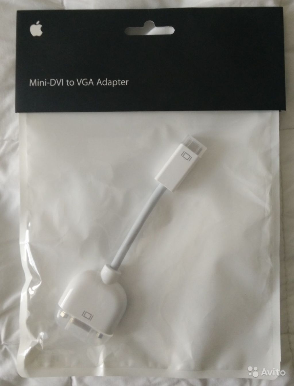Адаптер Apple Mini DVI to VGA в Москве. Фото 1