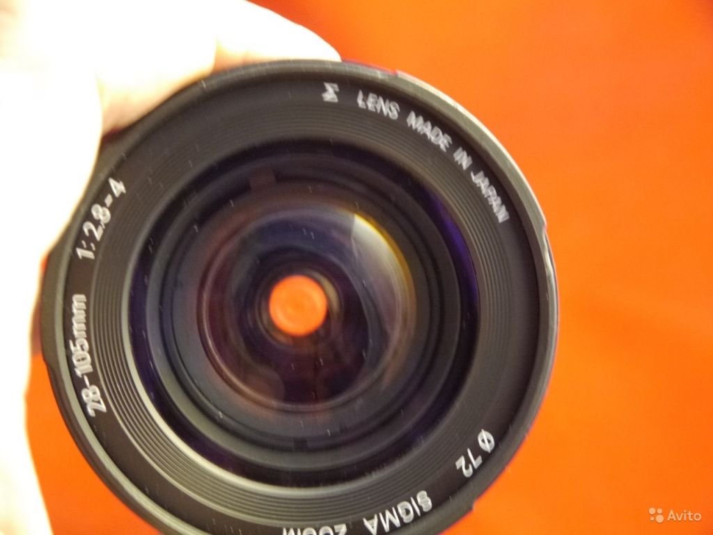 Canon EF sigma 28-105 2,8-4 не работает аф в Москве. Фото 1