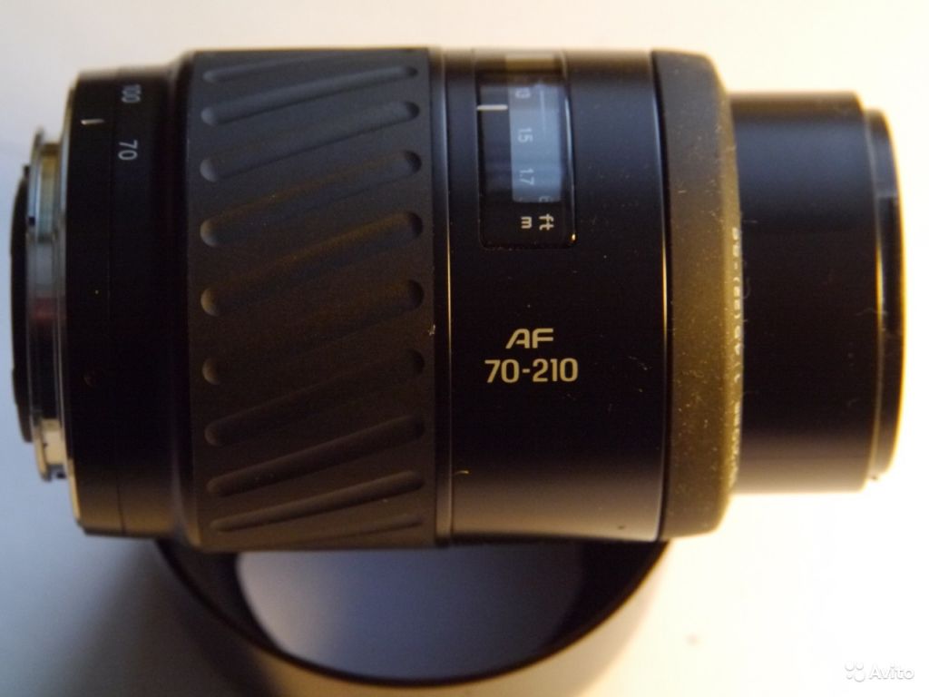 Sony zoom 70-210mm F4,5-5,6 minolta A автофокусный в Москве. Фото 1