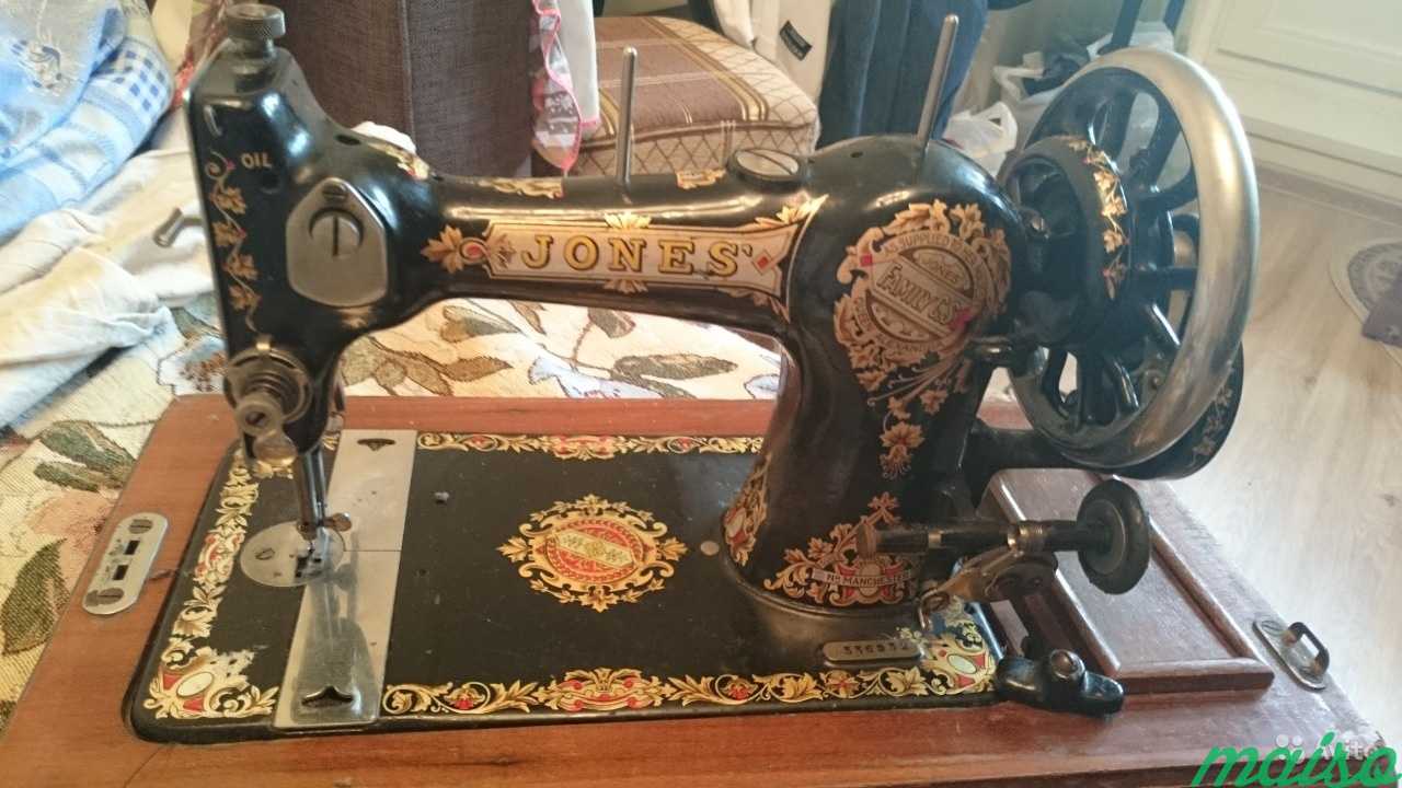 Швейная машинка Jones в отличном состоянии в Москве. Фото 3