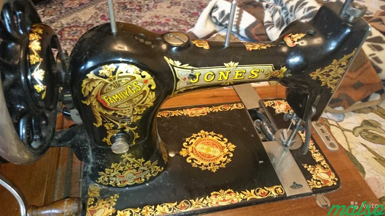Швейная машинка Jones в отличном состоянии в Москве. Фото 1
