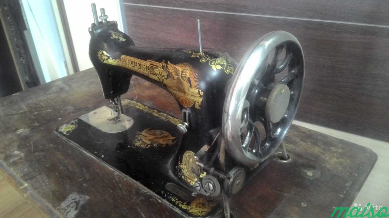 Швейная машинка Singer 1908 год рабочая оригинал в Москве. Фото 5