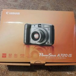 Фотоаппарат новый Canon PowerShot A720IS
