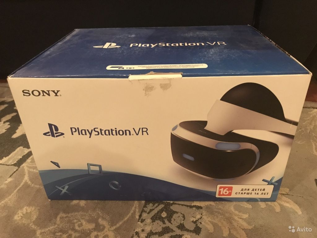 Шлем Sony PlayStation VR в Москве. Фото 1