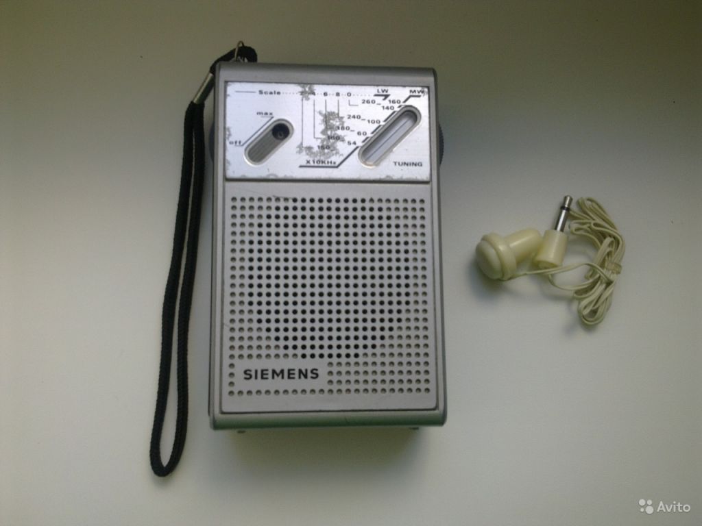 Радио Siemens оригинал, Германия в Москве. Фото 1