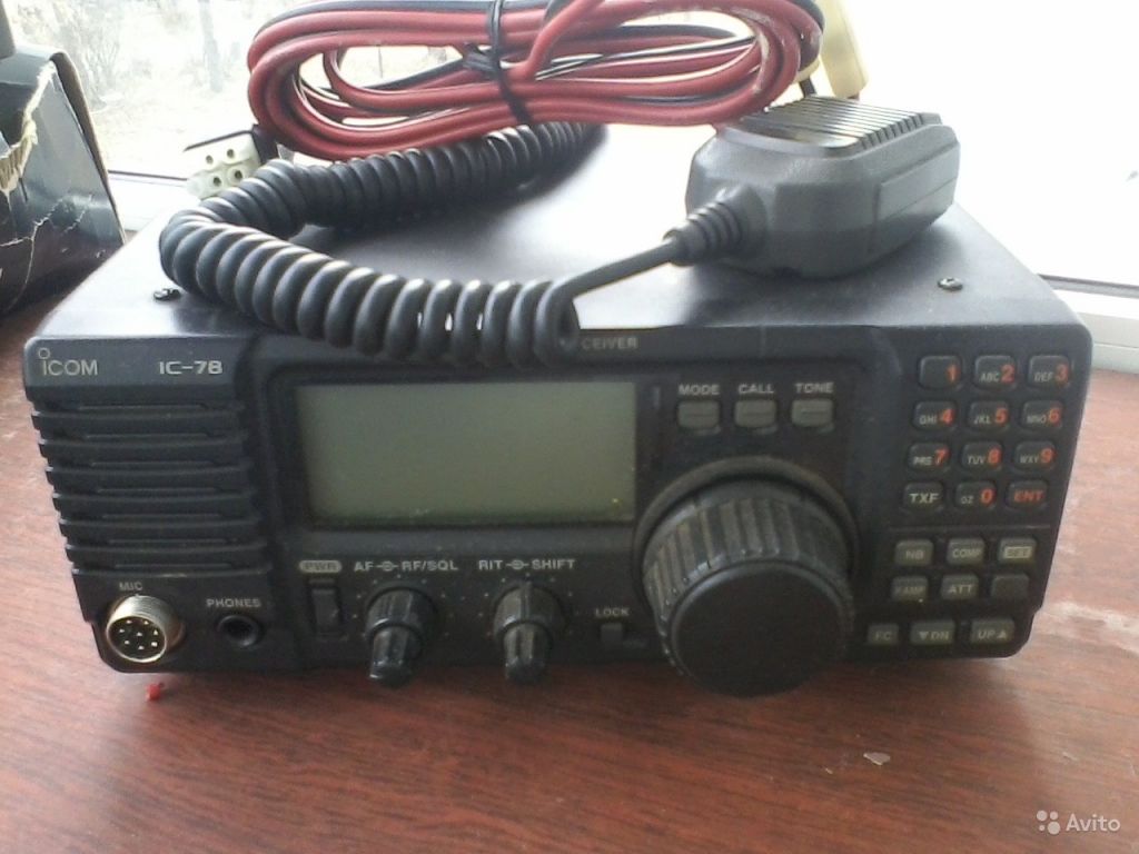 Радиостанция icom IC-78 в Москве. Фото 1