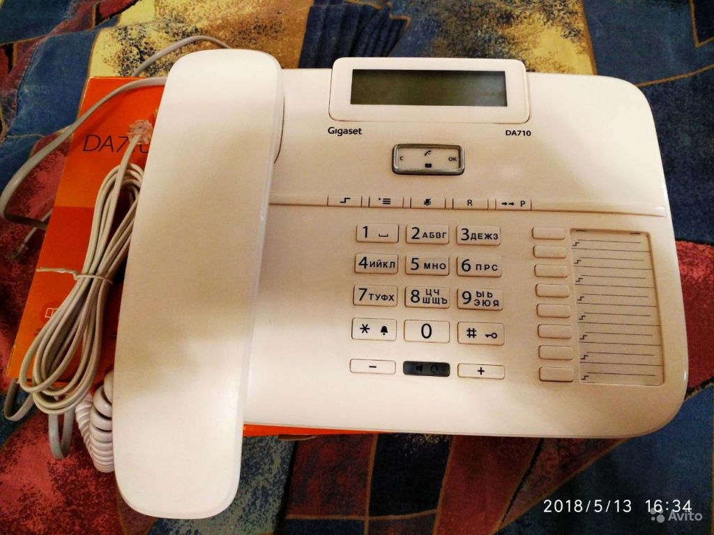 Gigaset DA-710 проводной телефон в Москве. Фото 1