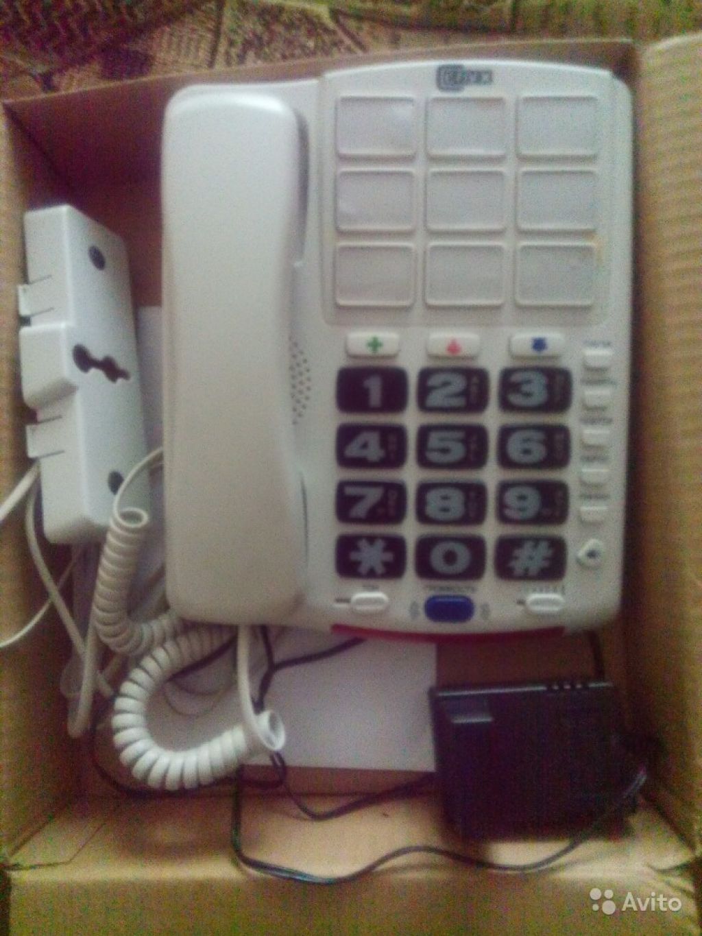 Телефон для слабослышащих в Москве. Фото 1