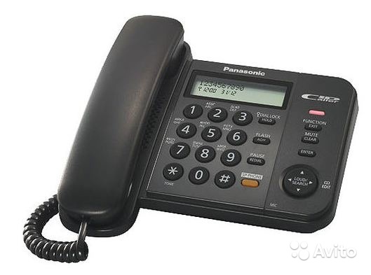 Телефон офисный Panasonic kx-ts2358rub в Москве. Фото 1