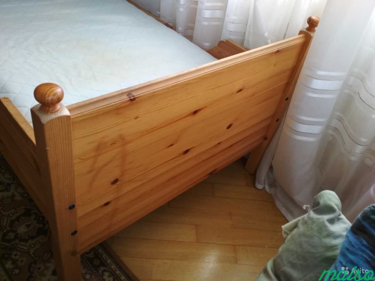 Детская кровать массив икеа