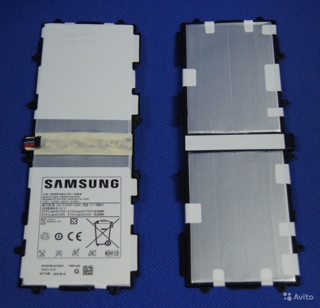 Аккумулятор для Samsung Galaxy Tab-2 в Москве. Фото 1