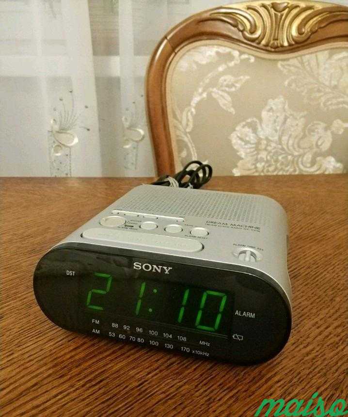 Часы будильник радио sony в Москве. Фото 1
