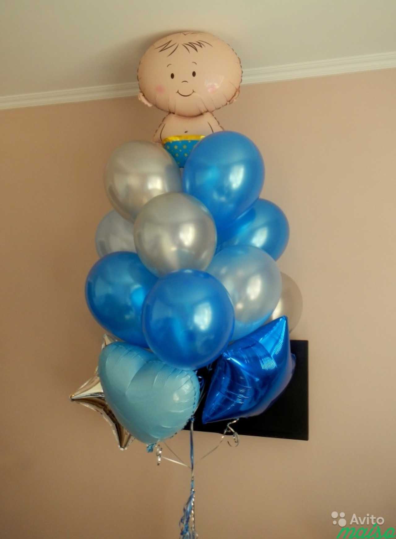 Воздушные шары на выписку из роддома в Санкт-Петербурге. Фото 7