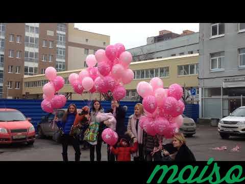 Воздушные шары на выписку из роддома в Санкт-Петербурге. Фото 12