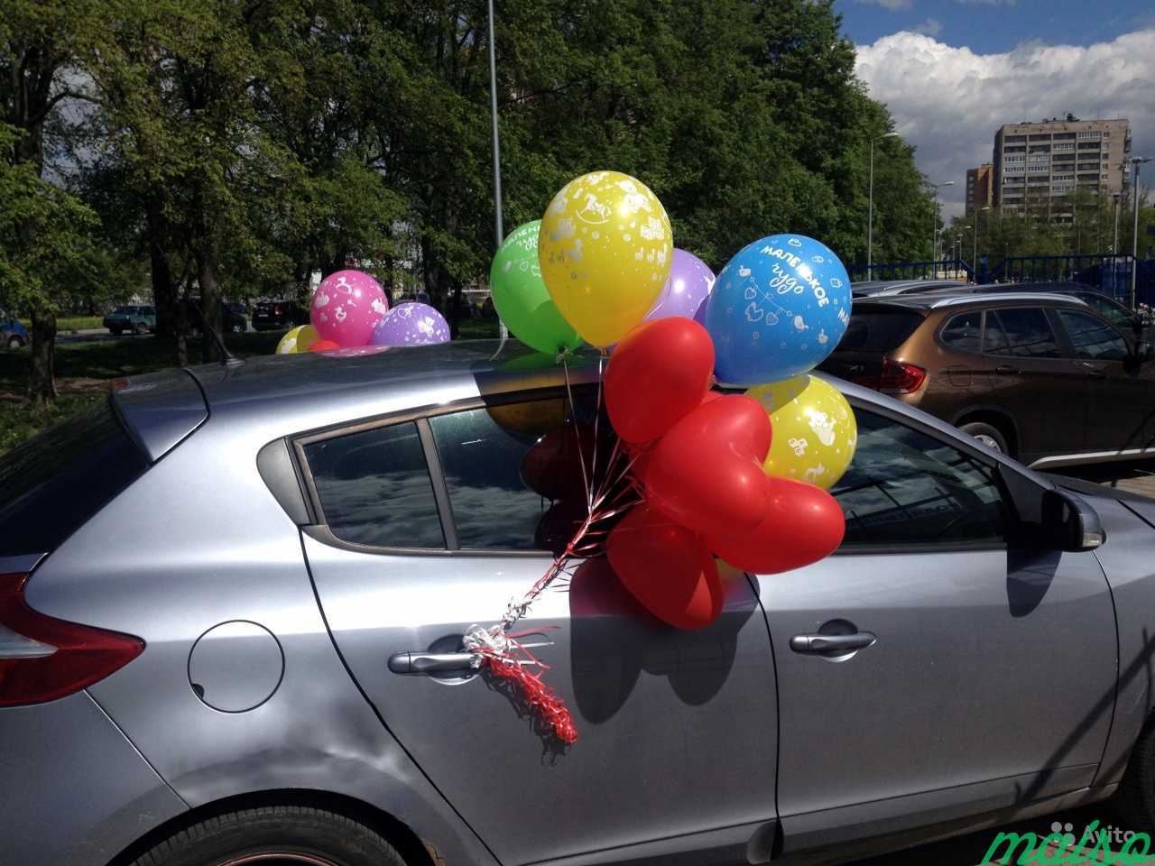 Воздушные шары на выписку из роддома в Санкт-Петербурге. Фото 11