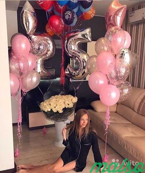 Воздушные шары с днем рождения в Санкт-Петербурге. Фото 8