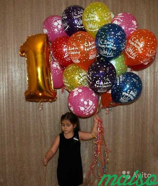 Воздушные шары с днем рождения в Санкт-Петербурге. Фото 2