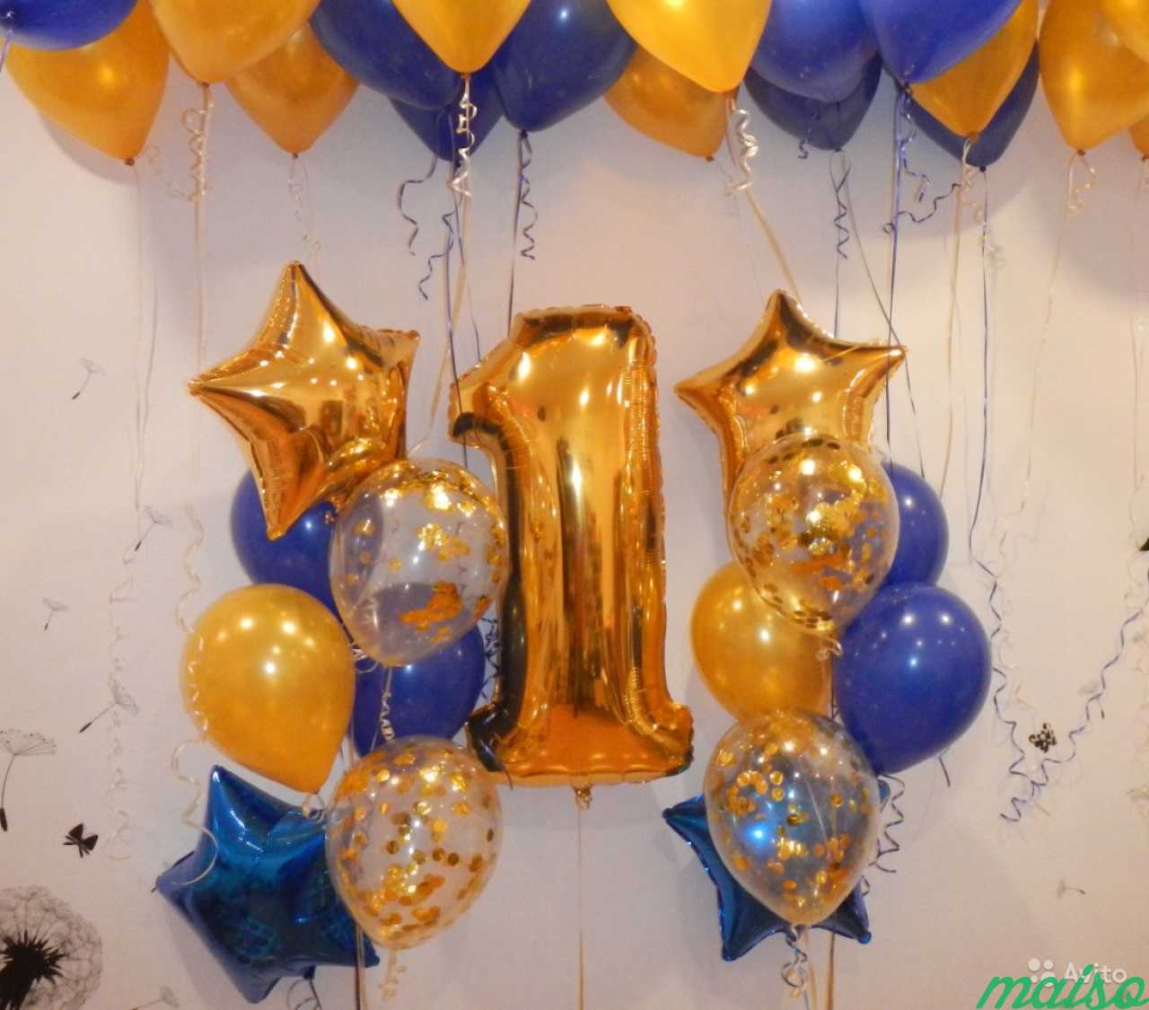 Воздушные шары с днем рождения в Санкт-Петербурге. Фото 11