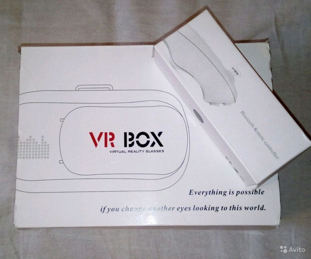Очки виртуальной реальности VR BOX 2.0 с пультом в Москве. Фото 1