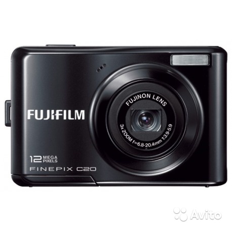 Новый фотоаппарат Fujifilm FinePix C20 Black в Москве. Фото 1