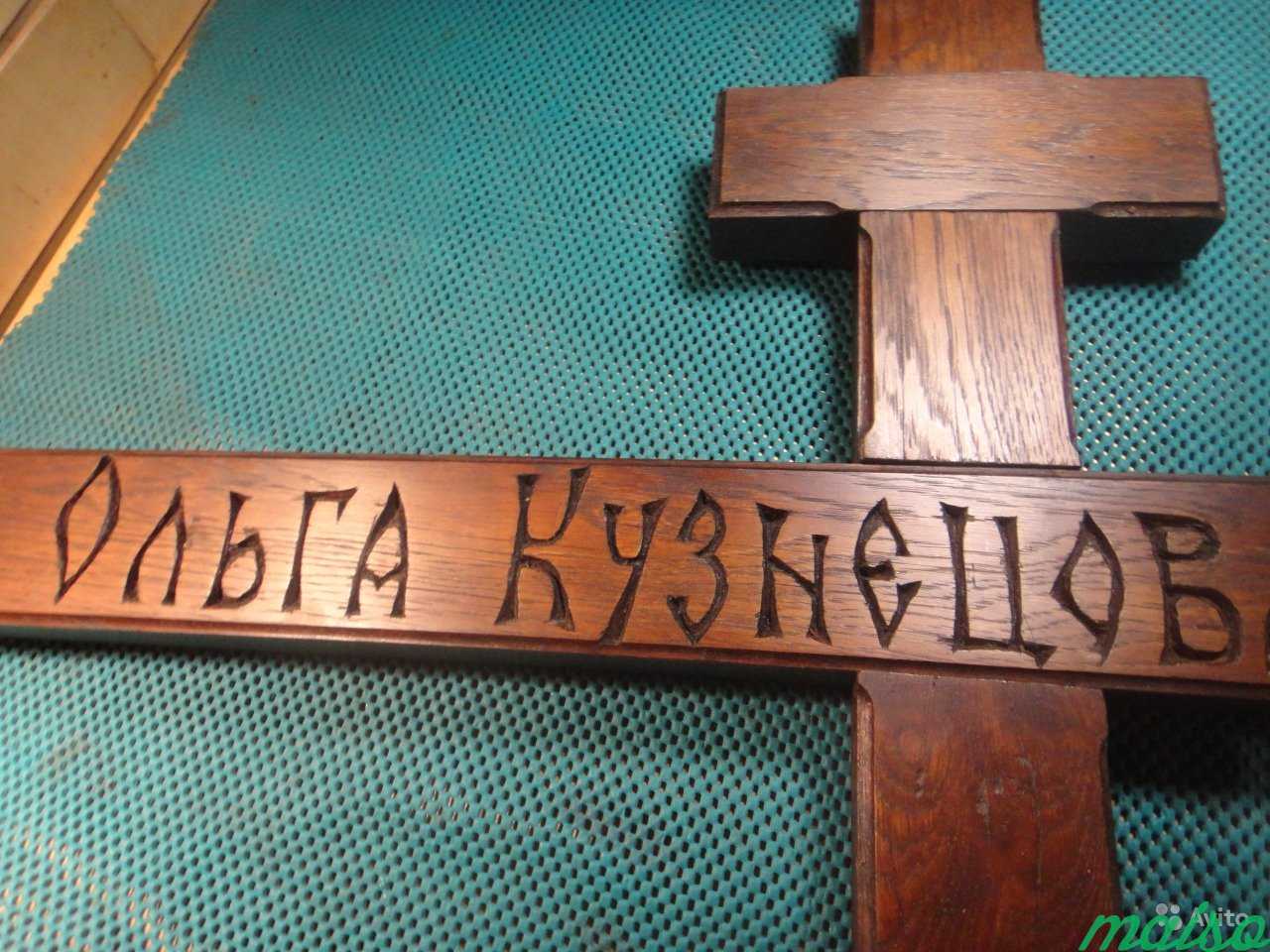 Крест на кладбище в Москве. Фото 2