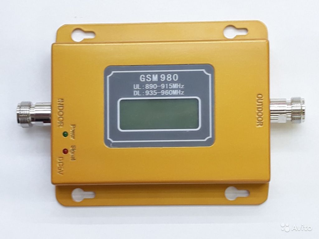 Усилитель GSM-сигнала И интернета GSM-3G LCD в Москве. Фото 1