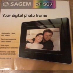 Цифровая фоторамка Sagem PF 507 EU