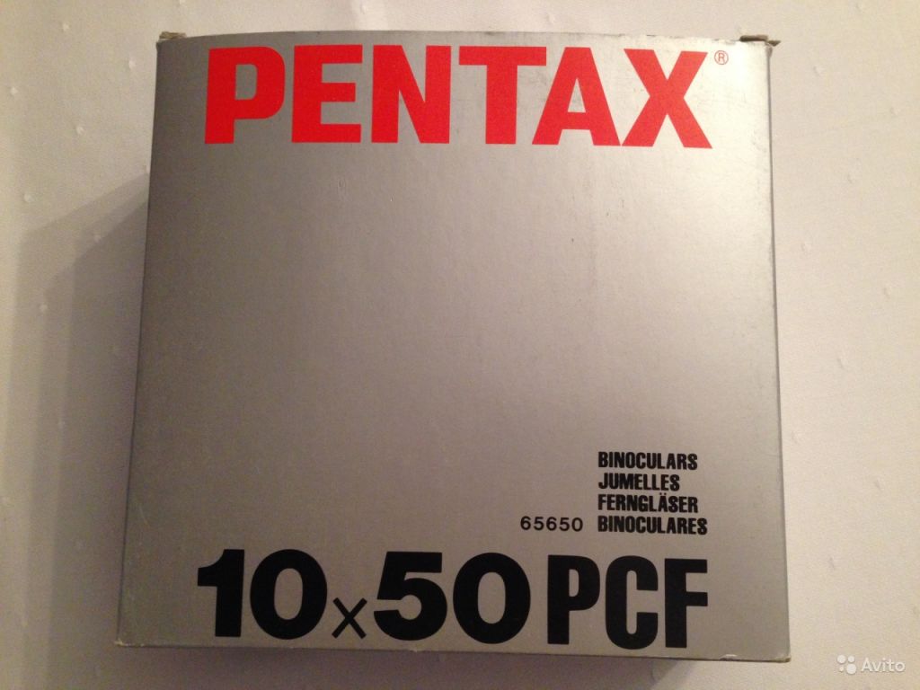 Бинокль Pentax 10х50 PCF в Москве. Фото 1