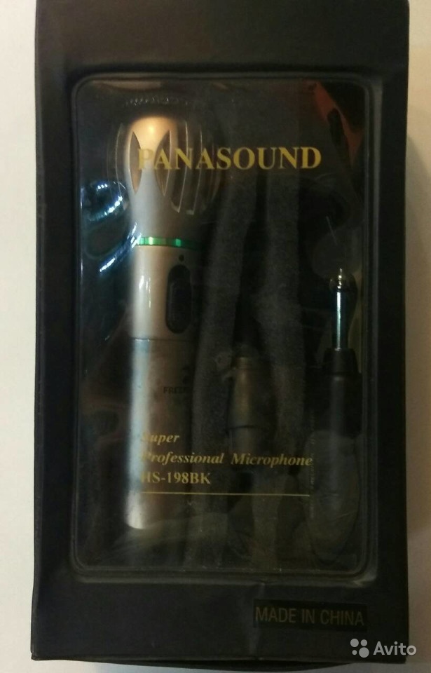 Микрофон Panasound HS-198S в Москве. Фото 1