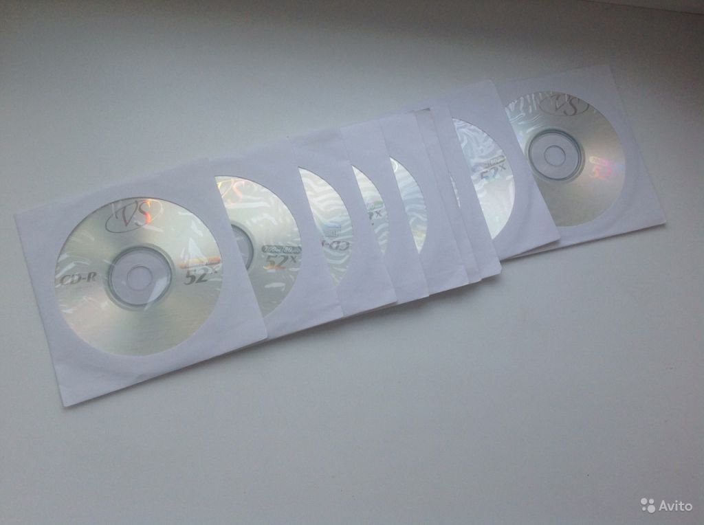 Новые CD-R диски для однократной записи в Москве. Фото 1