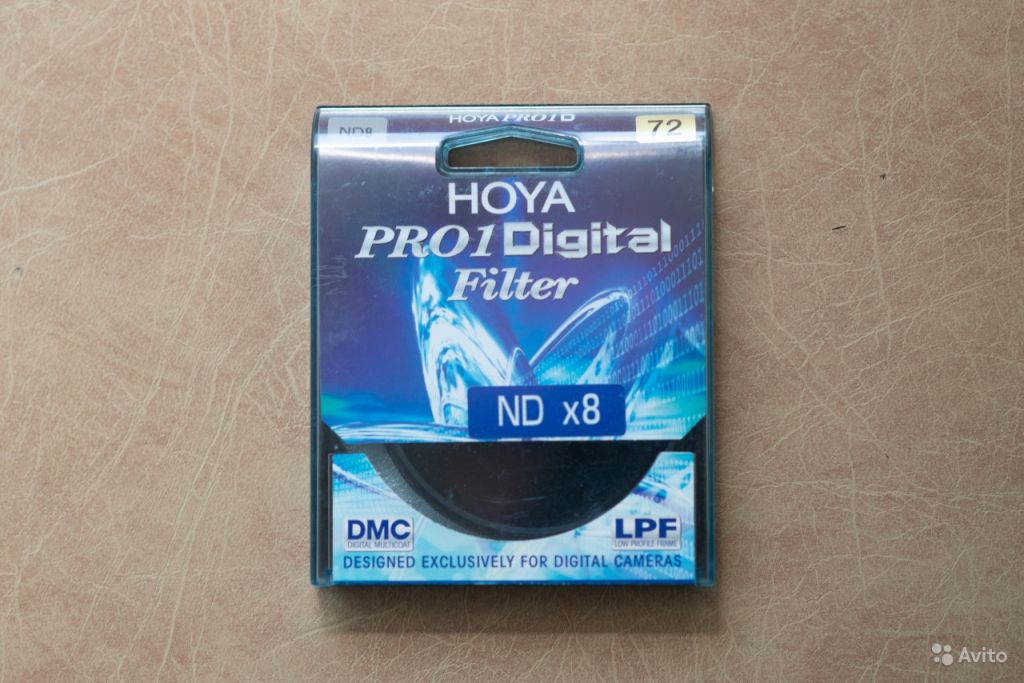 Нейтрально-серый фильтр Hoya PRO1Digital NDx8 72mm в Москве. Фото 1