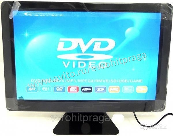 DVD-LS150T Цифровой телевизор DVB-T2 с DVD в Москве. Фото 1