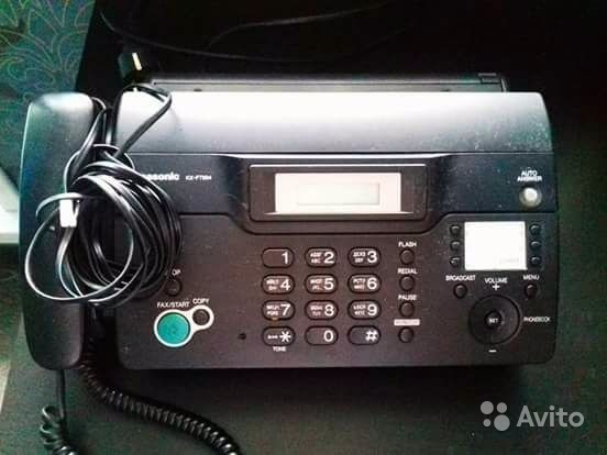 Телефон факс копир аон Panasonic в Москве. Фото 1