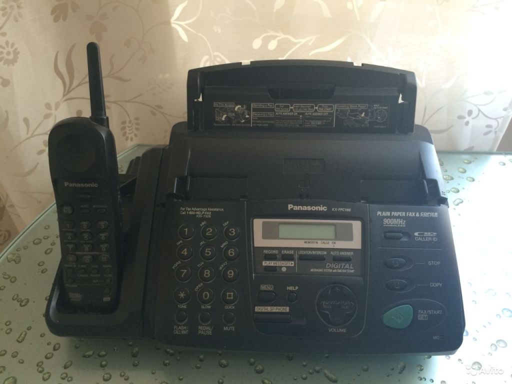 Телефон/Факс/Автоответчик Panasonic KX-FPC166 в Москве. Фото 1